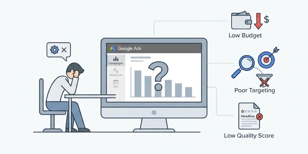 Why Google Ads Is Not Working: 11 Reasons Campaigns Are Not Running or Converting