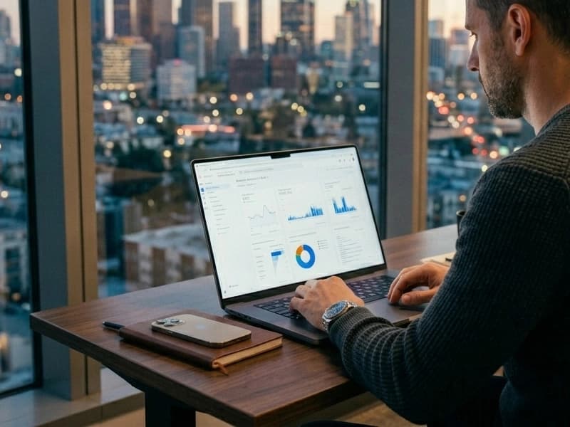 Google Analytics Consultant — GA4 setup, conversion tracking, and data-driven dashboards